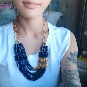 Stella & Dot Layered Statement Necklace